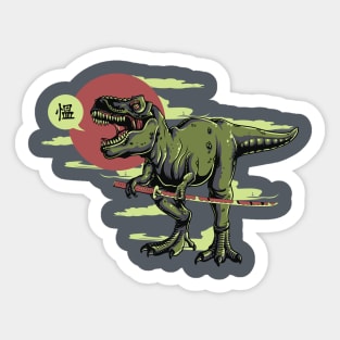 Ninja Dino Sticker